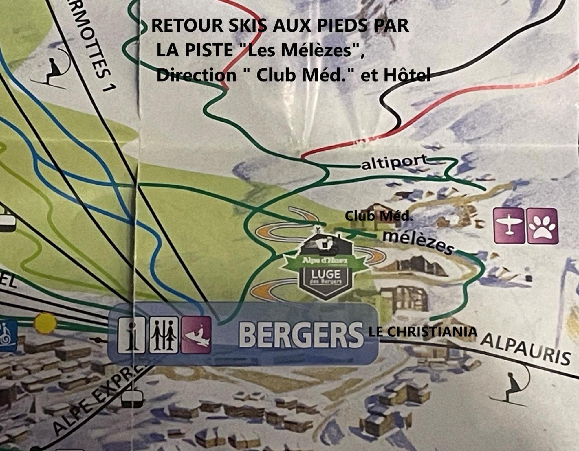 Le Christiania Les Bergers Daire Alpe d'Huez Dış mekan fotoğraf